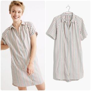 Madewell
Raglan-Sleeve Shirtdress in Stripe